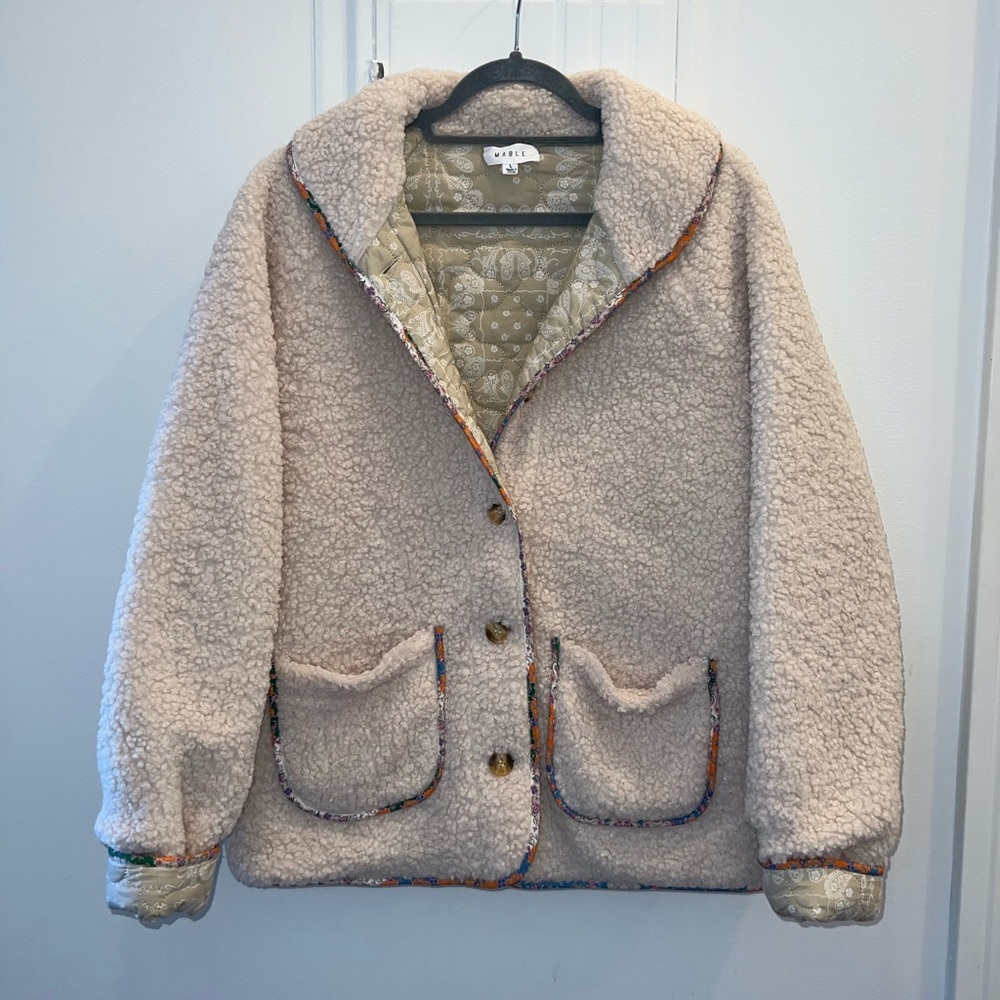 Reversible Fleecw Jacket Size L